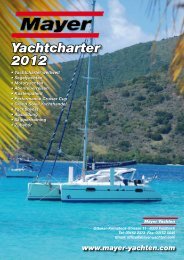 Yachtcharter 2012 - Mayer Yachten