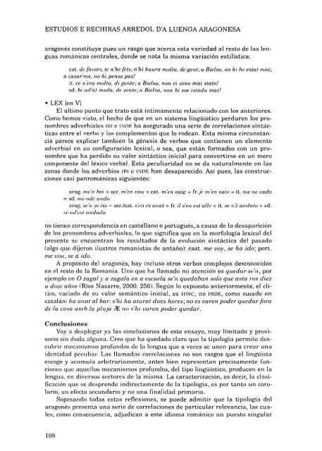 22. Estudios y rechiras arredol d´a lengua aragonesa y a suya ...