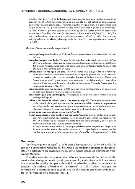 22. Estudios y rechiras arredol d´a lengua aragonesa y a suya ...