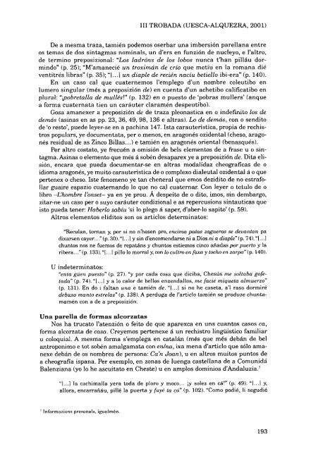 22. Estudios y rechiras arredol d´a lengua aragonesa y a suya ...