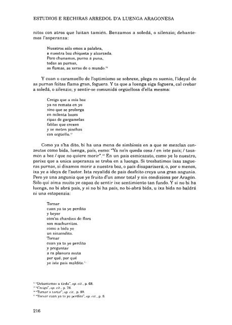 22. Estudios y rechiras arredol d´a lengua aragonesa y a suya ...