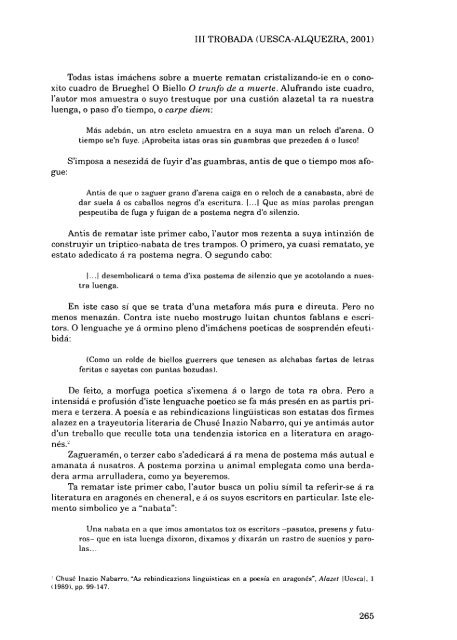 22. Estudios y rechiras arredol d´a lengua aragonesa y a suya ...