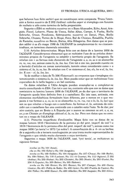 22. Estudios y rechiras arredol d´a lengua aragonesa y a suya ...