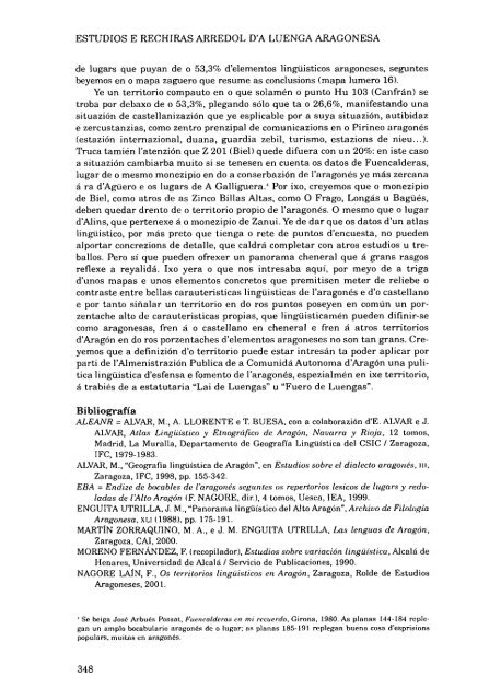 22. Estudios y rechiras arredol d´a lengua aragonesa y a suya ...