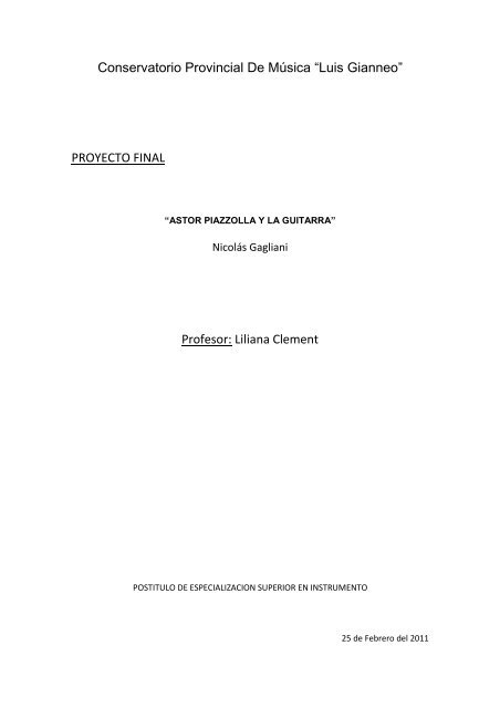 Trabajo de investigación para Postitulo. Ver en PDF