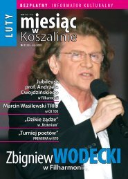 Miesiąc w Koszalinie - luty 2008 - Koszalińska Biblioteka Publiczna ...