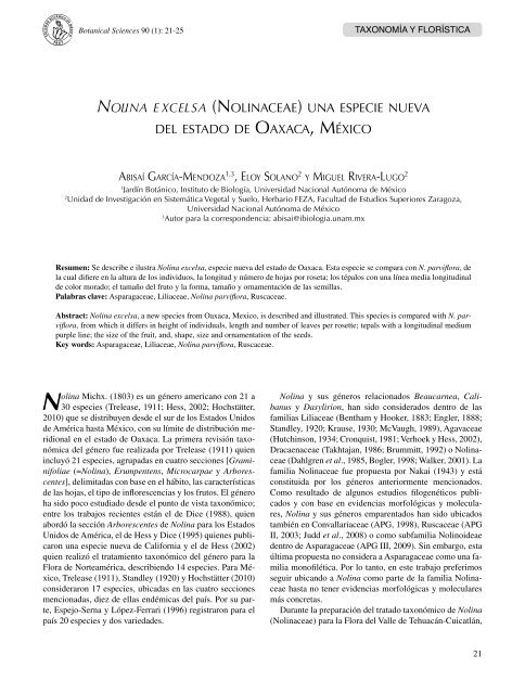 Botanical Sciences 90_21-25.pdf - Instituto de Biología - UNAM