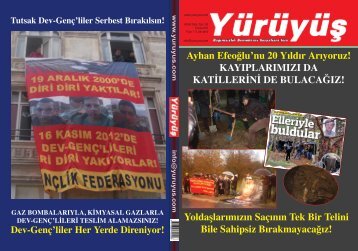 Ayhan Efeoğlu'nu 20 Yıldır Arıyoruz! KAYIPLARIMIZI DA ... - Yürüyüş