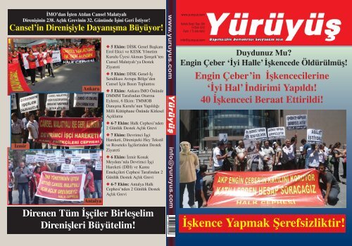 İşkence Yapmak Şerefsizliktir! - Yürüyüş