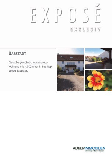 BABSTADT - ADREM Immobilien