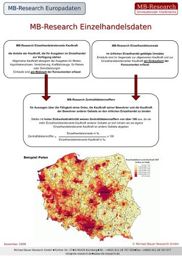 MB-Research Einzelhandelsdaten - Michael Bauer Research GmbH