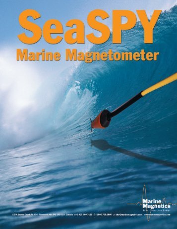 SeaSPY magnetometer - GSE Rentals