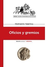 Propuesta temática: Época medieval, oficios y gremios