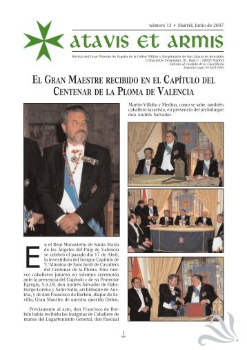 Nº 12 Junio 2007. - Gran Priorato de España OMHSL