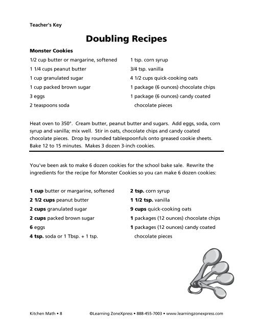 Monster Cookies Doubling
