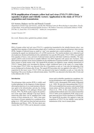 Atzmon et al 1998 - Eur J Phytopat.pdf