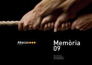 Memòria 2009 - Abacus