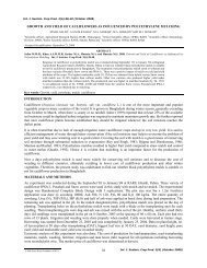 growth and yield of cauliflowers as influenced by - GGF, Green ...