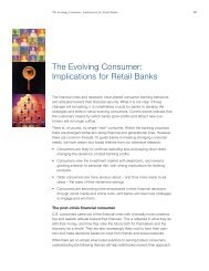 The Evolving Consumer: Implications for Retail Banks - McKinsey ...