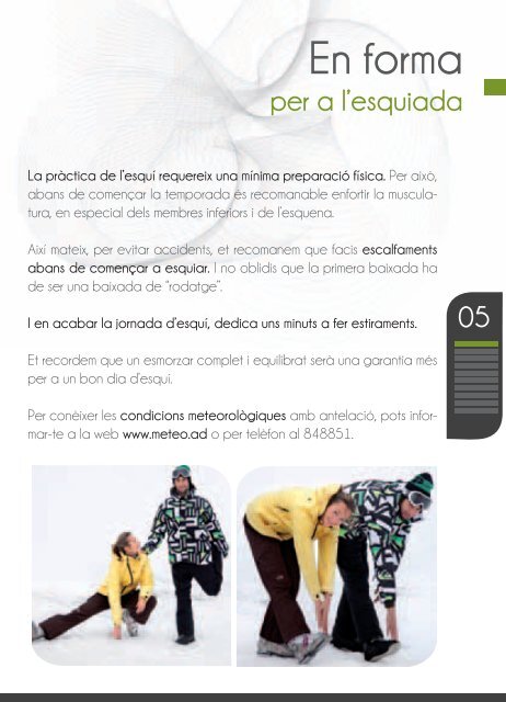 Catàleg de seguretat (pdf) - Ski Andorra