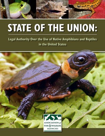 State of the Union: - Association of Fish and Wildlife Agencies