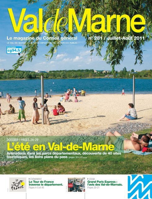 ValdeMarne n°281 / Juillet-Août 2011 - Conseil général du Val-de ...