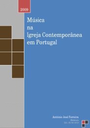 Música na Igreja Contemporânea em Portugal - Meloteca