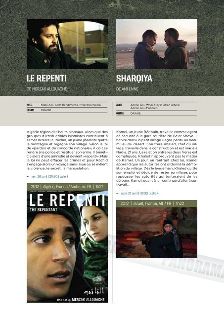 programme 2013 - Festival International du film policier de Liège