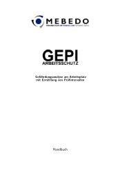 Handbuch [PDF, 2.7MB] - der MEBEDO GmbH