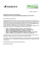 Einladung zum Seminar-Tag Internes Risikomanagement am 04. Mai