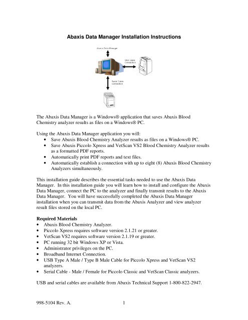Abaxis Driver Download Abaxis Driver Download