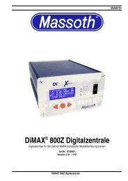 DiMAX® 800Z Digitalzentrale - Massoth