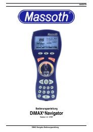 DiMAX® Navigator - Massoth