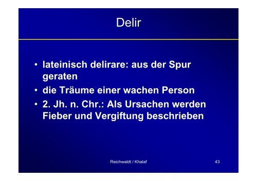 1 F0 Organische, einschließlich symptomatischer psychischer ...