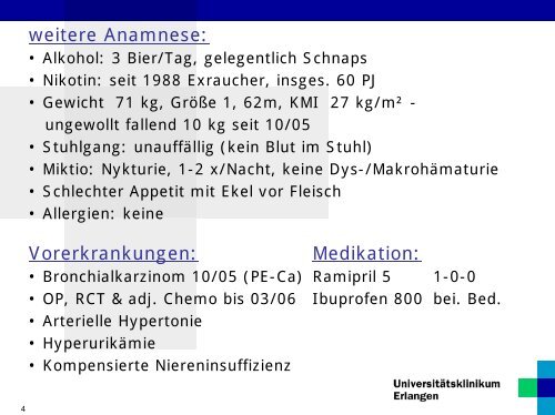 Differentialdiagnose Innere Medizin Blässe I - Medizin 1