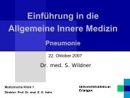 Patientenpräsentation - Medizin 1