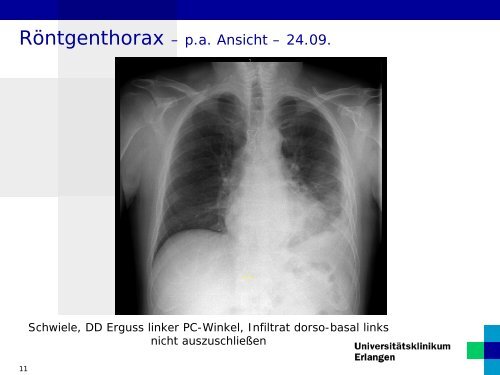 Patientenpräsentation - Medizin 1