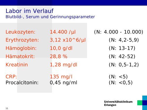 Patientenpräsentation zum Herunterladen - Medizin 1