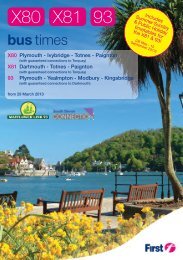 X80, X81, 93 Timetable Booklet - PDF - FirstGroup