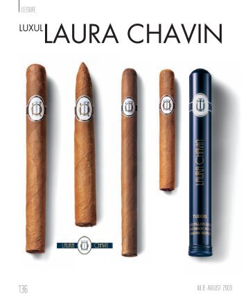 Leisure iuLie-August 2009 - Laura Chavin Cigars