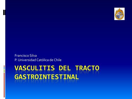 Vasculitis del tracto gastrointestinal