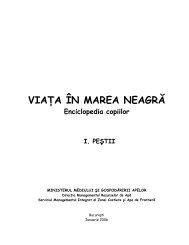 VIAŢA ÎN MAREA NEAGRĂ - Ministerul Mediului