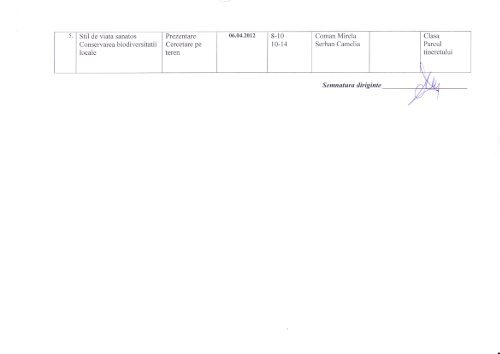Colegiul Agricol Dr.C.Angelescu – cls. a IX