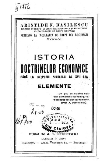 DOCTRINELOR ECONOM10E