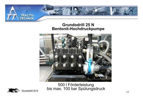 GRUNDODRILL 25 N Vorstellung - Tracto-Technik