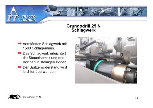 GRUNDODRILL 25 N Vorstellung - Tracto-Technik