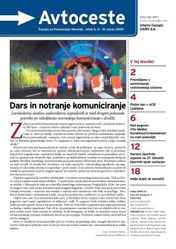 2 4 6 12 18 Dars in notranje komuniciranje