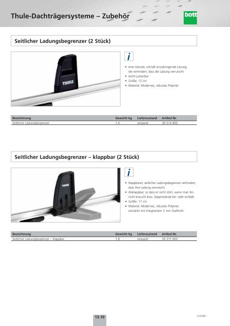 Thule-Dachträgersysteme - A. Brickwedde