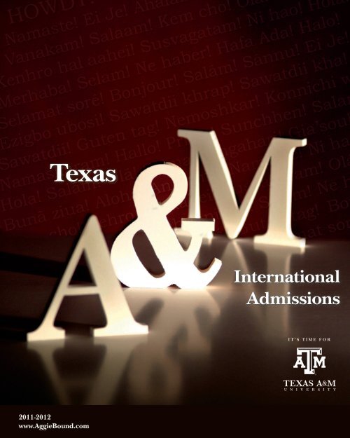 International Admissions - Admissions@tamu.edu - Texas A&M ...