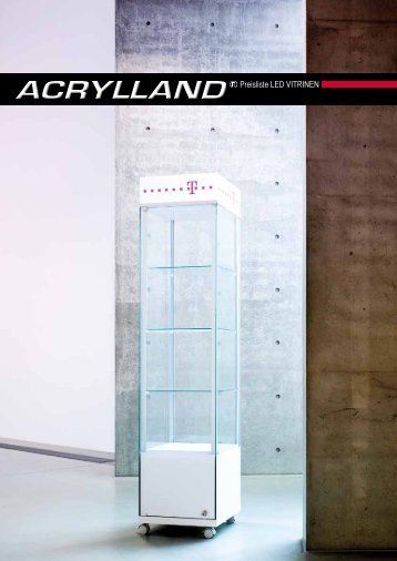 Preisliste LED VITRINEN - Acrylland